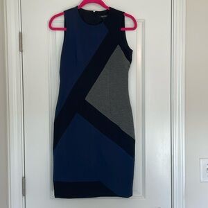 White House Black Market geometric dress